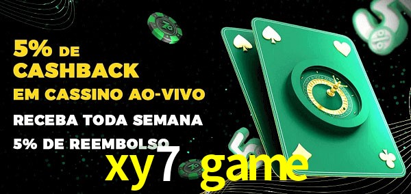 Promoções do cassino ao Vivo xy7 game